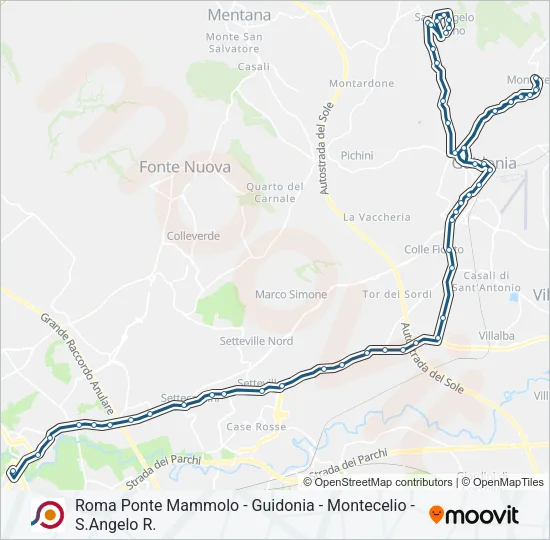 COTRAL Bus Line Map