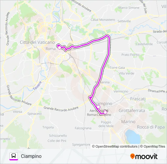 TERRAVISION Bus Line Map