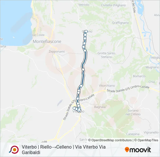 COTRAL Bus Line Map