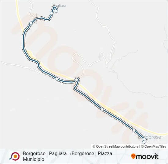 COTRAL Bus Line Map