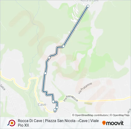 COTRAL Bus Line Map