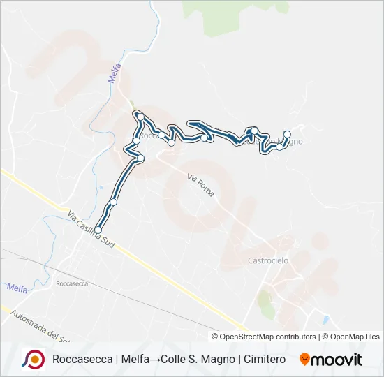 COTRAL Bus Line Map