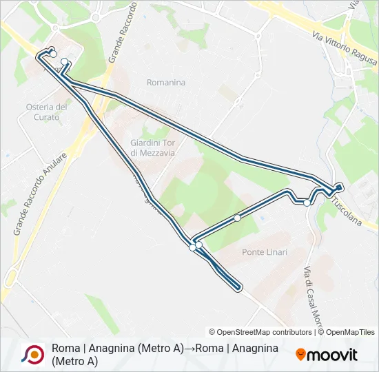 COTRAL Bus Line Map