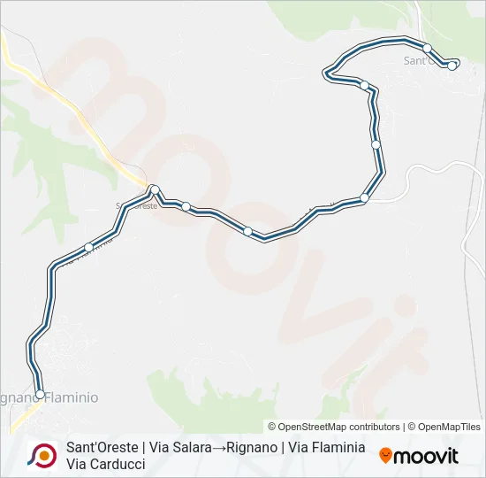 COTRAL Bus Line Map
