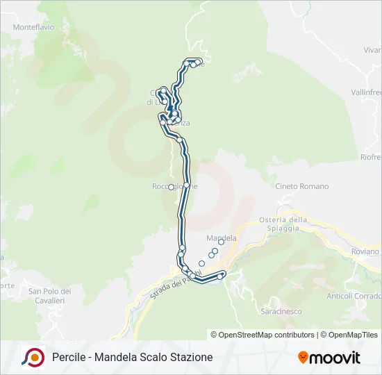 COTRAL Bus Line Map