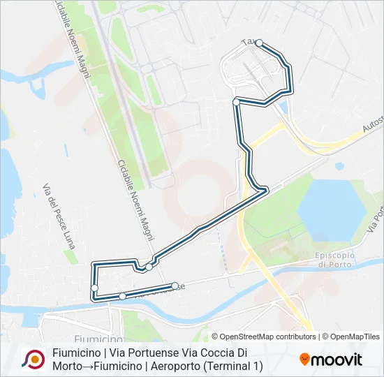 COTRAL Bus Line Map