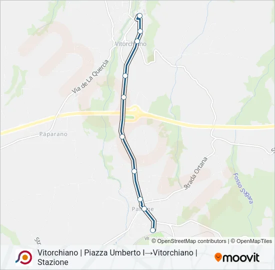 COTRAL Bus Line Map
