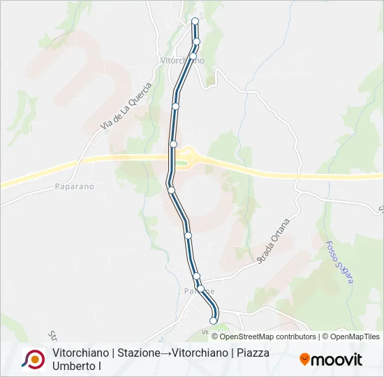 COTRAL Bus Line Map