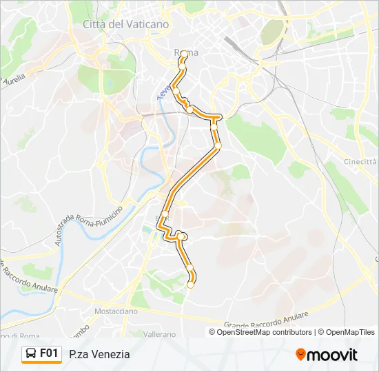 F01 Bus Line Map
