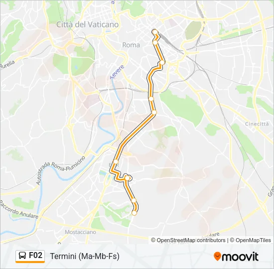 F02 Bus Line Map