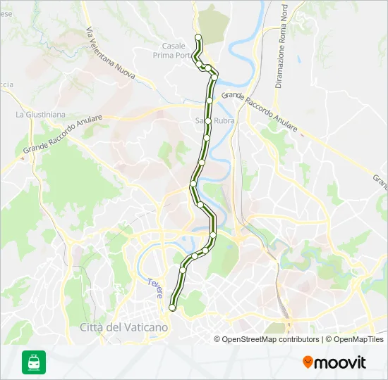 FC3 Train Line Map