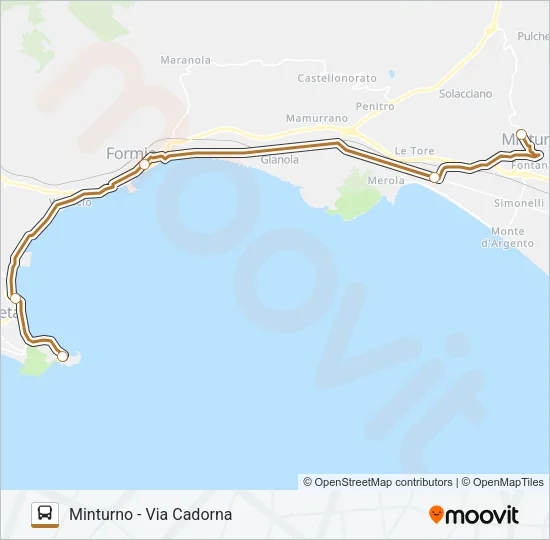 FUN'N'BUS Bus Line Map