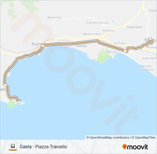 FUN'N'BUS Bus Line Map