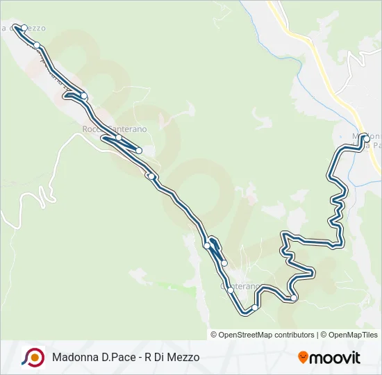 COTRAL Bus Line Map