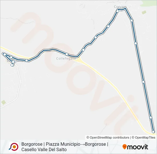 COTRAL Bus Line Map