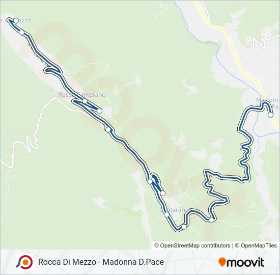 COTRAL Bus Line Map