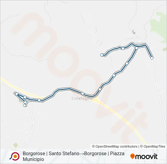 COTRAL Bus Line Map