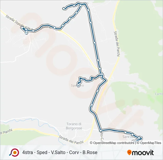 COTRAL Bus Line Map