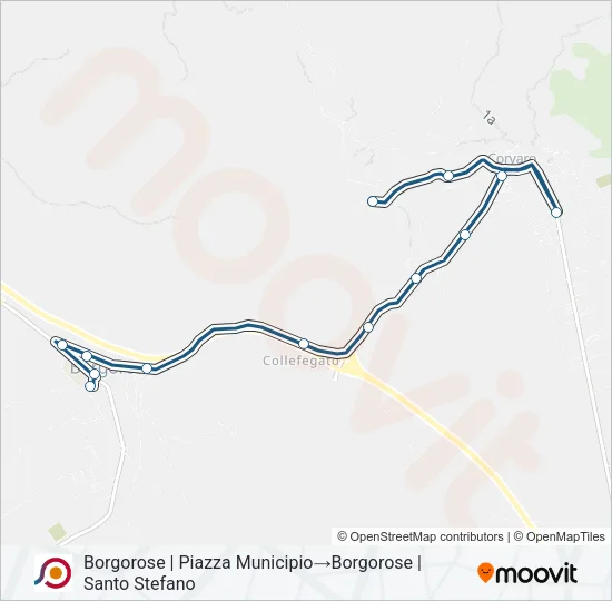 COTRAL Bus Line Map