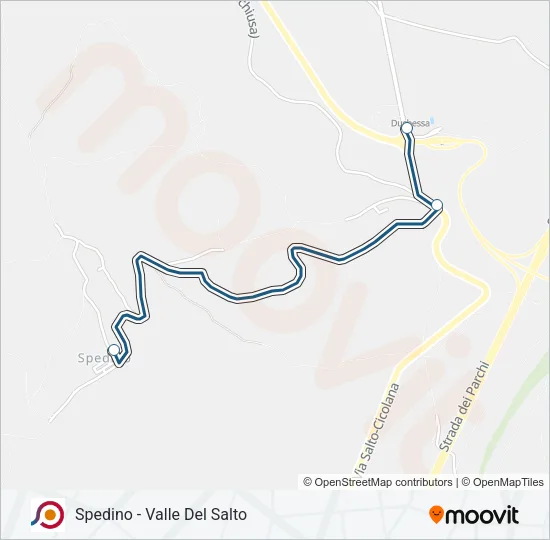 COTRAL Bus Line Map