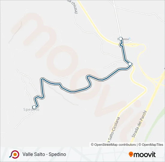 COTRAL Bus Line Map