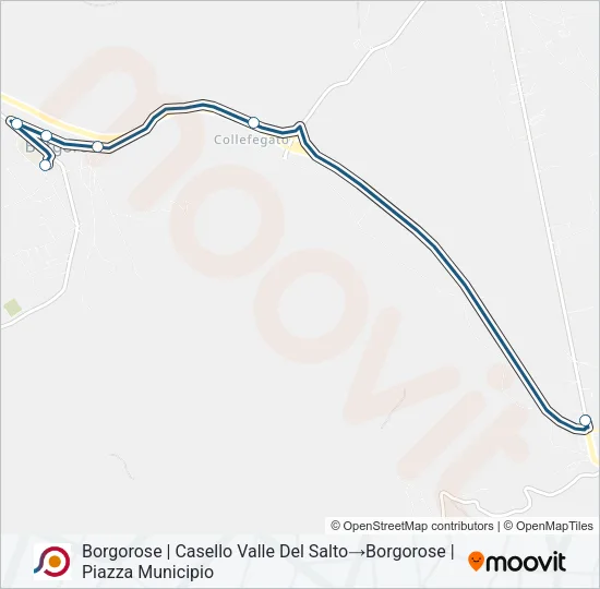 COTRAL Bus Line Map