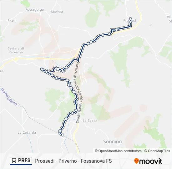 PRFS Bus Line Map