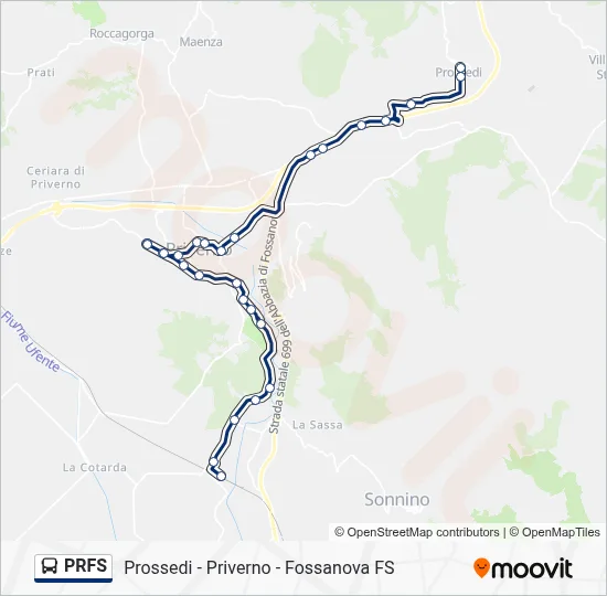 PRFS Bus Line Map