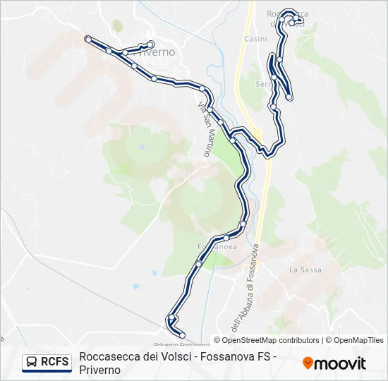 RCFS Bus Line Map