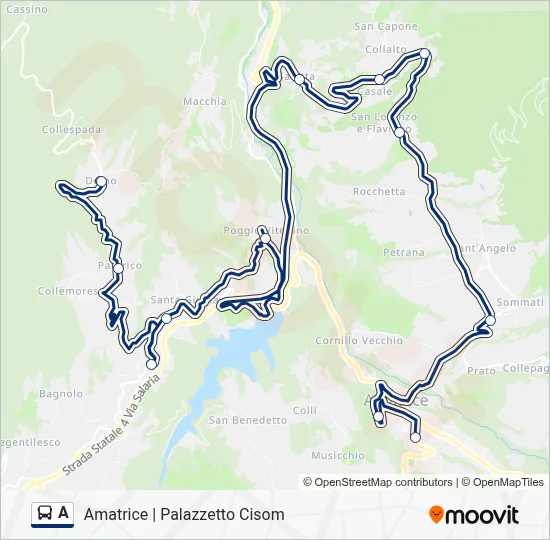 A Bus Line Map