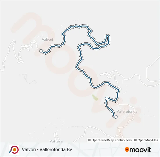 COTRAL Bus Line Map