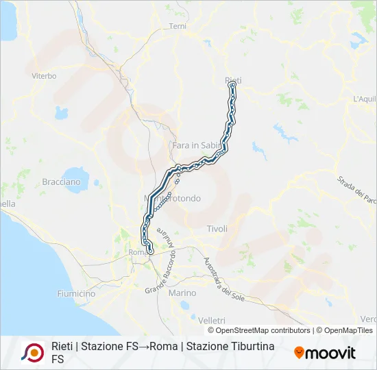 COTRAL Bus Line Map