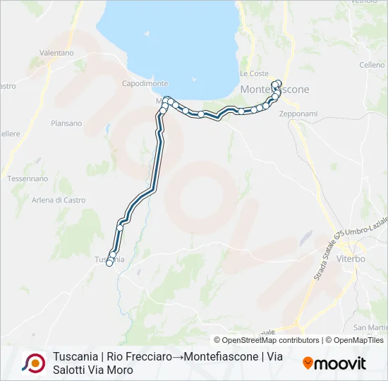 COTRAL Bus Line Map