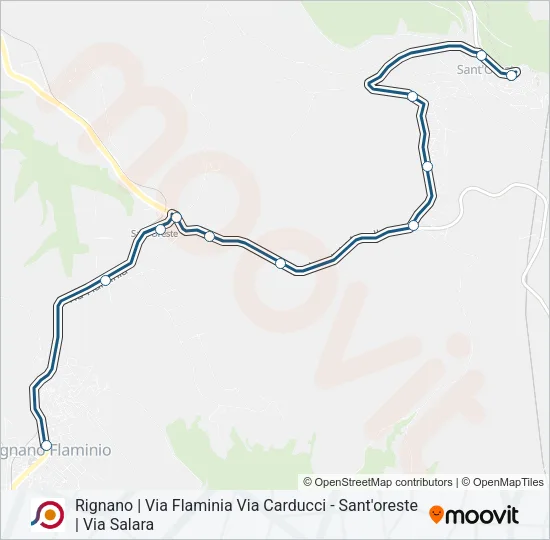 COTRAL Bus Line Map