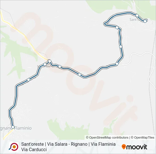 COTRAL Bus Line Map