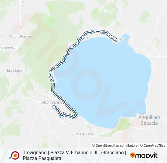 COTRAL Bus Line Map