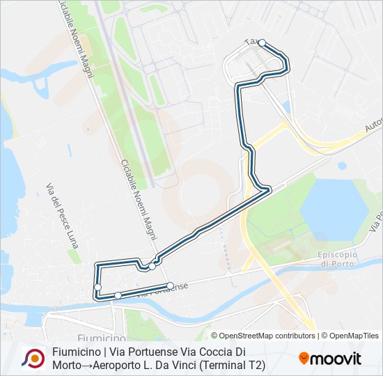 COTRAL bus Line Map