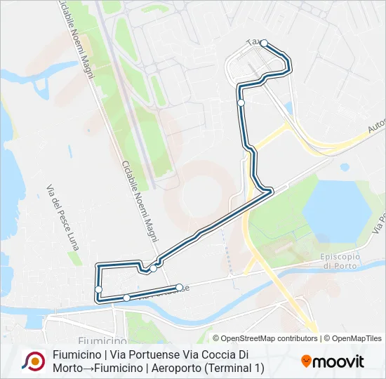 COTRAL Bus Line Map