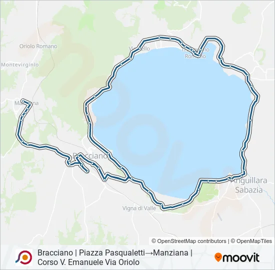 COTRAL Bus Line Map