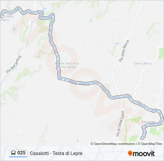 025  Line Map