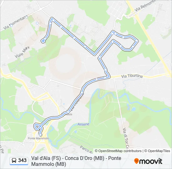 343  Line Map