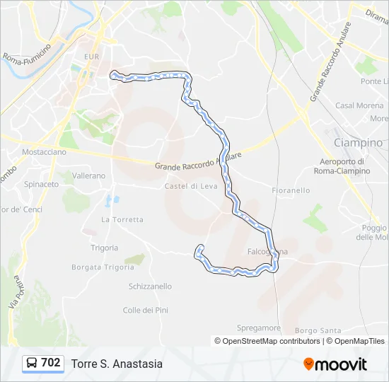 702  Line Map
