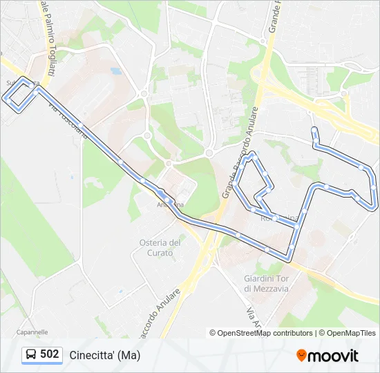 502  Line Map