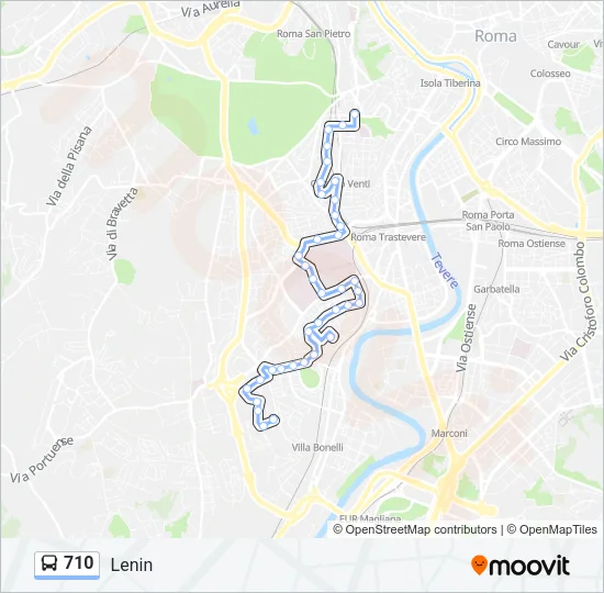 710  Line Map