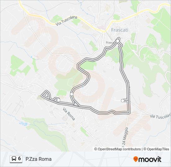 Har Search By Map 6 Route: Schedules, Stops & Maps - P.zza Roma (Updated)