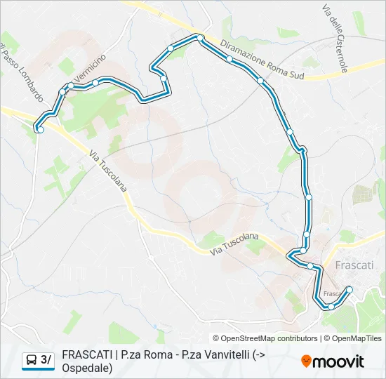 3/ Bus Line Map