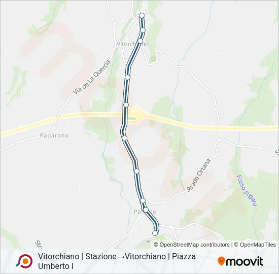 COTRAL Bus Line Map