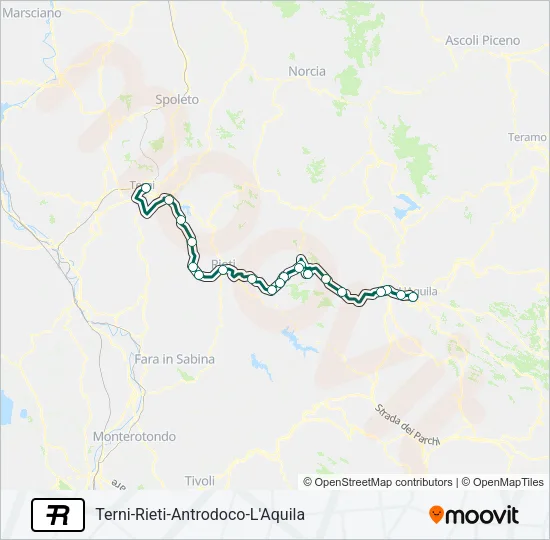 R Train Line Map