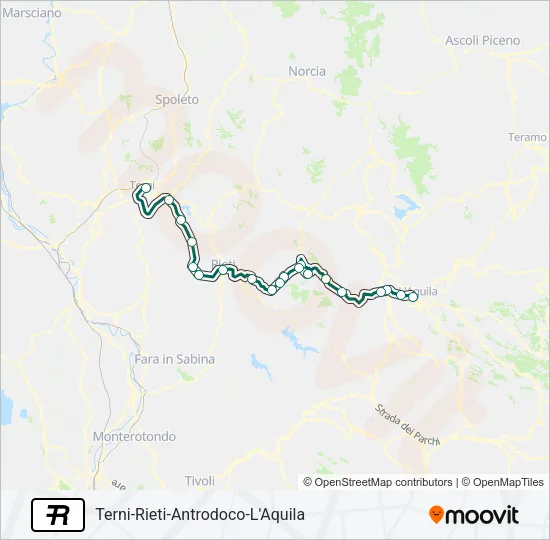 R Train Line Map