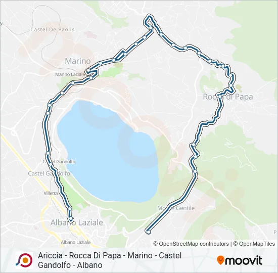 COTRAL Bus Line Map